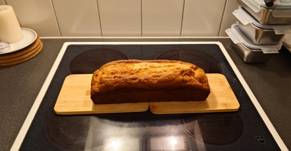 Photograph of banana bread