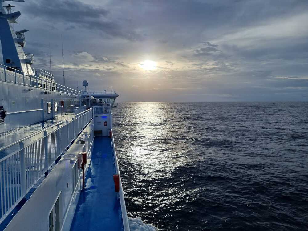 Photo taken from a ferry