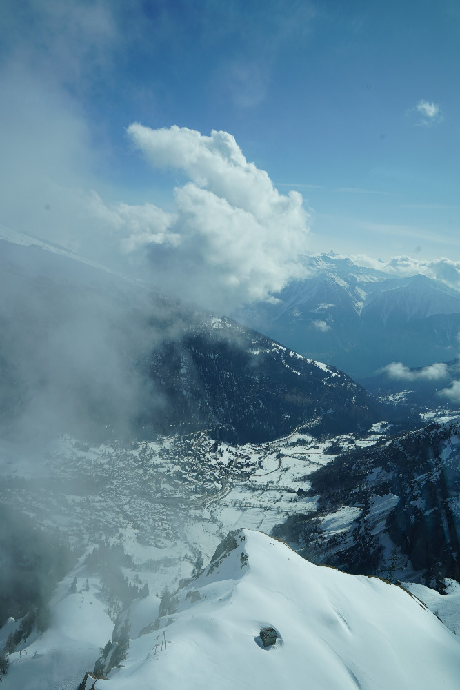 Gemmi Leukerbad View