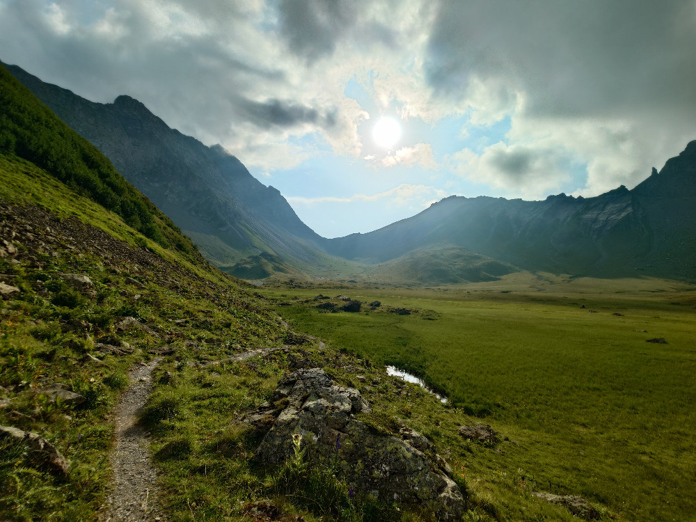 View to Richetlipass